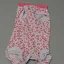 FEimaX Dog Surgery Recovery Suit Female and Male Spay with Pee Hole, Pet Body Suits for Puppy After Spayed, Neuter Surgical Onesie for Small and Medium Dogs Cats, Alternative Bandages E-Collar & Cone