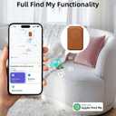 for MagSafe Wallet with Apple Find My,Strongest Magnetic 9 Cards Holder& Includes Magnetic Plate for All iPhones, Adjustable Stand, RFID Blocking for iPhone 17/16/15/14/13/12 Series (brown)