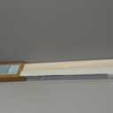 AOSKY No Drill Cordless Light Filtering Cellular Shade 35.5"W x 64"H Beige