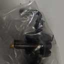 QCAA Solid Brass Storm Door Latch, Matte Black, Made in Taiwan, 1 Pack
