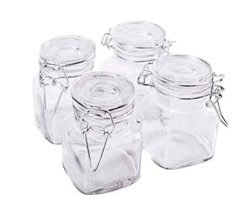 2 CT Glass Jars 4 Pack