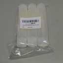 Travel Size Plastic Empty Toiletry Bottles, 30ml (1 oz) Pack of 6 Liquid Containers with Labels