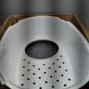 IRIS USA XX-Large Top Entry Cat Litter Box, Dog Proof, Gray/White