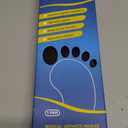 Plantar Fasciitis Feet Insoles Arch Supports Orthotics Inserts Relieve Flat Feet, High Arch (Mens 6-6 1/2 | Womens 8-8 1/2) (Gray)