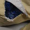 GASPRO 10 lbs Fire Glass for Propane Fire Pit, 1/2-Inch Reflective Fireplace Glass Rocks for Fire Pit Table, Pacific Blue