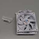 Thermalright TL-S12RW X3 CPU Fan 120mm Reverse Fan Case Cooler Fan Comes with ARGB Lighting,CPU Cooling Fan with 1500RPM Speed,White PC PWM Silent Computer Fan,Set of Fans