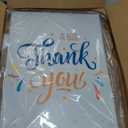 Large Thank You Cards Funny Jumbo Size Cards 22.05 x 33.71 Inches Large Oversize Thank You Gratitude Giant Greeting Card for Wedding Coworker Teacher Doctor Team Client Gratitude