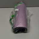 Mecko Bath Mat, Ultra Absorbent Quick Dry Bathroom Floor Mats-Rubber Non-Slip Thin Bathroom Rug Fit Under Door, Faux Suede Surface Shower Rug for Bathtub, Sink, Shower Room(Lavender Purple,16"x24")