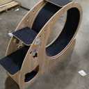 5-in-1 Cat Wheel, Cat Exercise Wheel, 41.3" High Large Cat Wheels for Indoor Cats, Cat Treadmill Running Wheel for Indoor Cats with Silent Wheel, Cute Furniture Toys