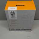 Tastyle Single Serve One Cup Coffee Maker, for K Cups and Grounds, Mini Coffee Maker with Portable Handle, 6 to 12 Oz Brew Size, for Travel, Camping, Office, RV and Dorm, 120V, White and Brown