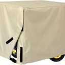Porch Shield Waterproof Universal Generator Cover 26 x 20 x 20 inch, for Most Generators 3000-5000 Watt, Light Tan