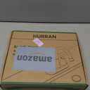 Bathroom Faucets for Sink 3 Hole, Hurran 4 inch Brushed Nickel Bathroom Sink Faucet with Pop-up Drain and Supply Lines, Stainless Steel Centerset Faucets for Sink Vanity RV