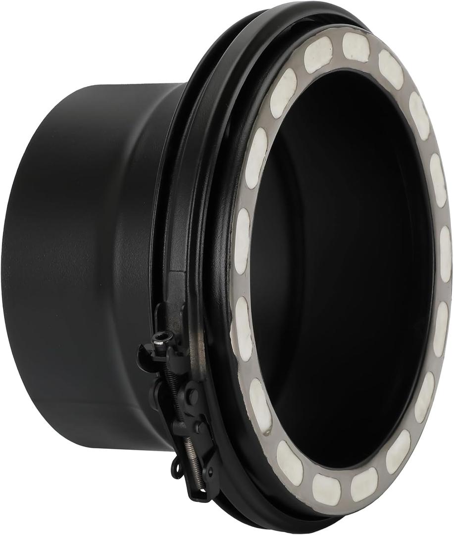 Insulated Chimney Pipe Stove Pipe Adapter, 304 Stainless Steel