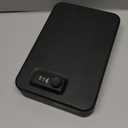 Amazon Basics Portable Security Case Lock Box Safe with Combination Lock for Valuables, Documents, College Dorm Room, XL, Black