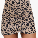 GRAPENT Women's High Waist Tulip Hem Shirring Swim Skirt Swimsuit Bikini Bottom