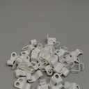 Clothes Hanger Connector Hooks 50PCS Plastic Hooks Cascading Hangers Space Saving Organizer for Heavy Duty Clothes Closet