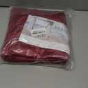 ESGOTBME 10x10ft Wrinkle Free ‌Burgundy Backdrop Curtain for Parties Soft Fabric Drapes Wedding ‌Curtain Backdrop for Birthday Party Decorations Background for Photography 5x10ft, 2 Panels