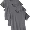 Comfort Colors Unisex-Child Ring Spun T-Shirt, 3-Pack, Style G9018 (Large, Pepper)