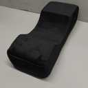 Beauty Salon Eyelash Extension Velvet Lash Pillow Beauty Salon Memory Foam Neck Pillow for Lash Extension Grafting Make Up Side Pockets for Tools(Black)