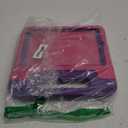 YIHE Kids Case for iPad 10.2 Inch 9th/8th/7th Generation 2021/2020/2019, iPad Pro 10.5 & iPad Air 3, Shockproof Handle Stand Kids Case with Screen Protector for iPad 10.2/10.5 Inch, Pink&Purple