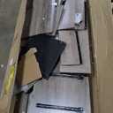 DWVO Farmhouse 6 Drawers Dresser, 59" Wide Wood Rustic Chest of Drawers with Nice Texture, Vintage Design, Storage Dressers Organizer for Living Room, Hallway, Grey, 
15.7"D x 59.1"W x 30.7"H