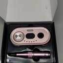 40000RPM Electric Nail File Drill Professional Kit, Drill Machine with LCD Display, Manicure Pedicure Polishing Acrylic Gel Nail Grinder for Salon, Home Use (Pink)