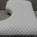 USlixury Side Sleeper Pillows for Adults - Adjustable 4 Layer Curved Pillow with Superior Support, Crescent Pillow for Side/Back Sleeper, A Cool Cover CertiPUR-US Memory Foam Side Sleeper Pillow (23.6"*14.2"*4.8")