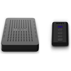 NZXT RGB & Fan Controller - AC-CRFR0-B1-6 RGB Lighting Channels - 3 Fan Channels - RGB Lighting Customization - Black & Internal USB Hub 3 - AC-IUSBH-M3 - 4 Internal USB 2.0 Ports - 3M Dual Lock Tapes