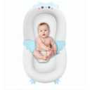 Baby Lounger for Newborn & Infant – Duckling Delight | Soft 100% Cotton Cover, Lightweight, Washable, Portable Infant Support Cushion by Sprinta