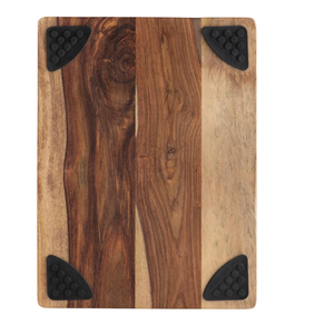 Architec Gripperwood Cutting Boards, Set of 1  Beechwood with Non-slip Gripper Feet  14 by 11-inches