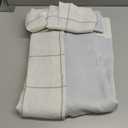 Elrene Home Fashions Brighton Windowpane Plaid Blackout Window Curtain, Living Room and Bedroom Drape with Rod Pocket Tabs, 52" x 84", Grey, 1 Panel