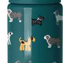 Simple Modern Kids Summit Water Bottle with Straw Lid | 14oz Stainless Steel Cup Insulated Tumbler for Toddlers, School | Dog Days