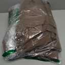 RYB HOME 100% Blackout Linen Textured Curtains 96 inches Long, Thermal Insulating Privacy Energy Saving for Bedroom Living Room Window Office Theater Dining Nursery, W 52 x L 96 in, Coffee, 2 Panels