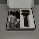 JIXINMIYUE Handheld Vacuum for Car & Office: 16000Pa HighPower Suction, Brushless Motor, HEPA Filter  Lightweight Cordless  Jet Black