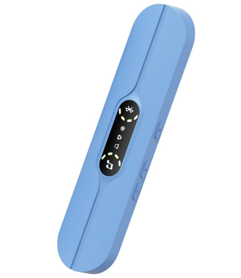 STEHEALTH UnderPillow Speaker for Sleeping  Mini Portable Wireless Bluetooth Bone Conduction, with White Noise & Timer | Supports TF Card, Suitable for Side Sleepers and Sleep Difficulties（Blue）