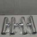 Amarine Made 4pcs Stainless Clamp on Fishing Rod Holder for Rails 7/8" to 1"
