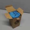 Kevin Textile Pack of 2 Decorative Outdoor Waterproof Pillow Covers Garden Checkered Cushion Sham Throw Pillowcase Shell for Patio Tent Couch 20x20 Inch Peacock Blue
