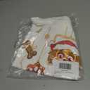 Paw Patrol Big Girls' Christmas Ruffle Jersey Short Sleeve Graphic Tee Skye White 10-12 (White)