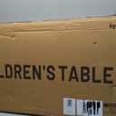 Toddler Activity for 1-8 Year Olds with Craft Desk, Durable Kids Desk for Bedrooms, Playroom, and School, G-Multi, 48" Table