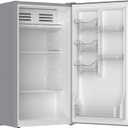 Frigidaire Mini Refrigerator, Compact Freezer Compartment, Adjustable Thermostat Control, Reversible Door, Contemporary Series, 3.2 cu ft, Grey