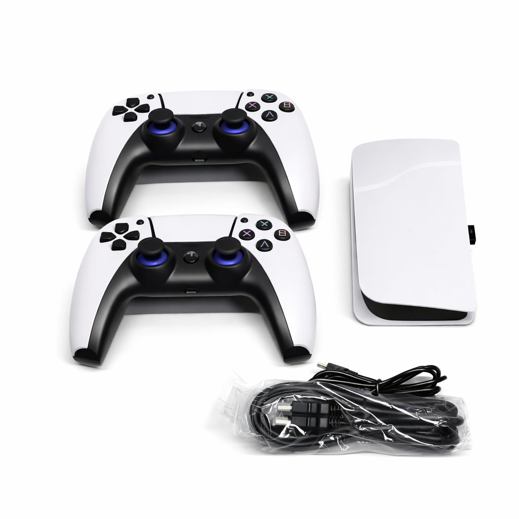 Game Box 5 Retro Video Game Console - 4K HD Output with Dual 2.4G Wireless Controllers