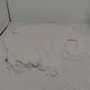 BOURINA Off White Throw Blanket 50x60 Inches Throw Textured Solid Soft Sofa Couch Decorative Knit Blanket