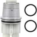 RP46074 Delta Shower Valve Cartridge Compatible with Delta 13/14 Series Bath Tub Shower Faucet Single Handle Universal Shower Valve Cartridge Repair Assembly Replacement Monitor Cartridge Parts