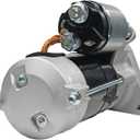 17950 New Starter Motor Replacement for 2006-2013 Dodge Ram 1500 3.7L 4.7L 06-11 Dakota 06-09 Durango 3.7, 06-08 Mitsubishi Raider V6 V8 OE#: 04801256AA 428000-3050 SND0549 410-52233