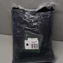 StangH Black Velvet Curtains 92 inches Premium Blackout Drapes for Bedroom, Heavy Soft Curtains with Thermal Insulation, Elegant Modern Home Decor, W52 x L92, 2 Panels (Neutral Series - Black)