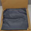 sancua Round Tablecloth - 70 Inch - Water Resistant Spill Proof Washable Polyester Table Cloth Decorative Fabric Table Cover for Dining Tables, Buffet Parties and Camping, Grey