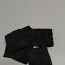 WILLBOND 6 Inch Wrist Sweat Bands for Men Women Tennis Elastic Athletic Long Sweatband Wrist Absorbent for Basketball Tennis Running Outdoor Activity (Black)