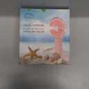 HandFan 5200mAh Upgraded Handheld Misting Fan, Personal Mister Fan, Spray Water Mist Fans USB Rechargeable, Electric Mini Cooling Ice AC Fans for Summer Beach Travel Gifts for Women(Pink)