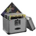 Odyssey KROM Series Silver Record/Utility Case for 70 12" Vinyl Records & LPs