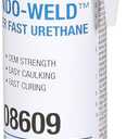 3M 08609 Window-Weld Super Fast Urethane Windshield Adhesive, High-Strength Fast-Curing One-Part Auto Glass Sealant, 10.5 fl oz (310 mL) Cartridge, Black